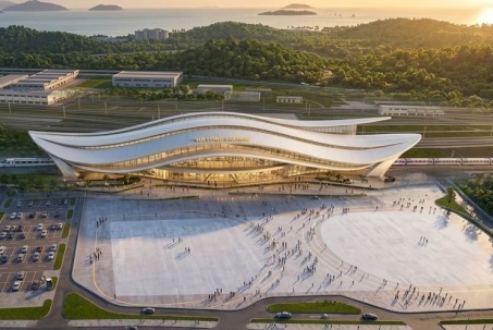 Hé lộ các hình ảnh đầu tiên của Hạ Long Station trong lòng Vinhomes Global Gate Hạ Long