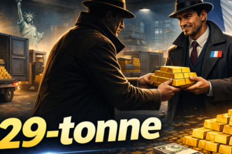 Pháp rút 129 tấn vàng khỏi Mỹ bằng cách không ai ngờ