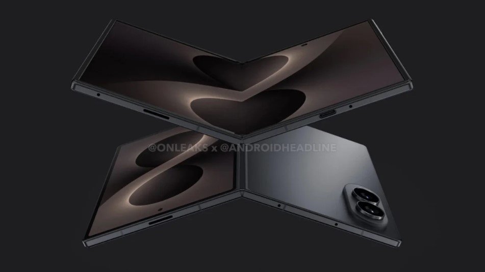 Ảnh concept&nbsp;Galaxy Z Wide Fold.