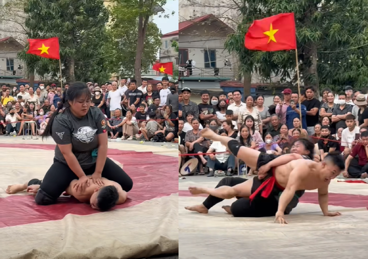 Hà Phương thắng chung cuộc Hồng Sơn bằng đòn "xốc quăng"