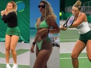 Mỹ nhân có thân hình "bốc lửa", bỏ chơi tennis theo chân "trai đẹp"