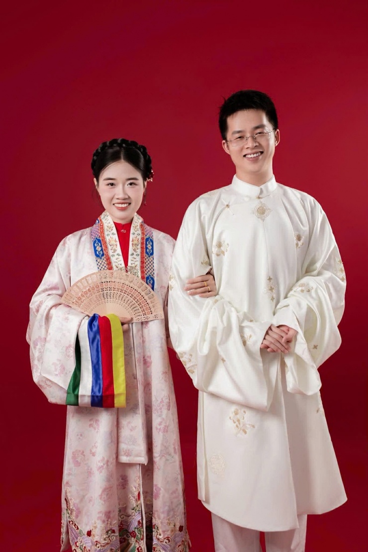 Ảnh cưới của cặp đôi. Ảnh: Nhân vật cung cấp