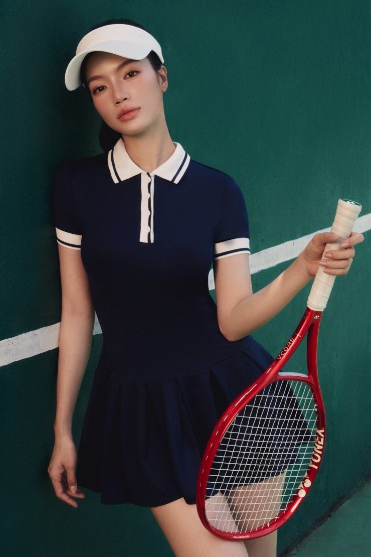 Lâm Bích Tuyền giữ eo 60 cm nhờ ăn chay, chơi tennis - 8