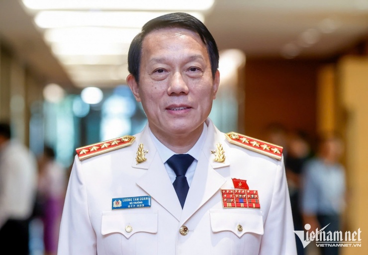 Đại tướng Lương Tam Quang, Bộ trưởng Công an. Ảnh: Phạm Hải