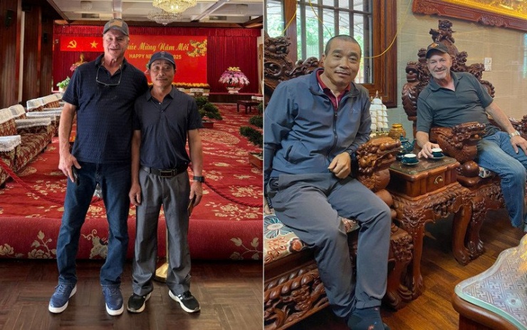 Bố đẻ và bố chồng Hương luôn đồng hành trong mỗi chuyến du lịch của gia đình&nbsp;