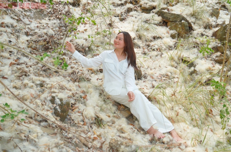 Bông gòn nở rộ "gây sốt", hút khách ở Vũng Tàu - 10