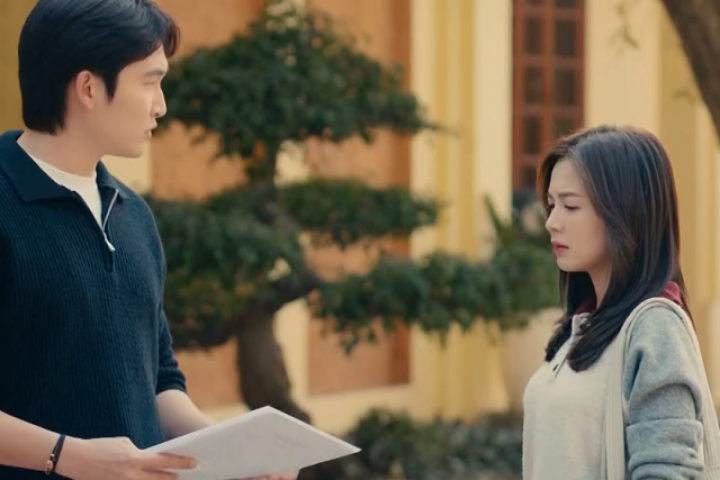 Lần đầu đóng chung phim sau cưới, Đình Tú - Ngọc Huyền nhận lời khuyên bất ngờ