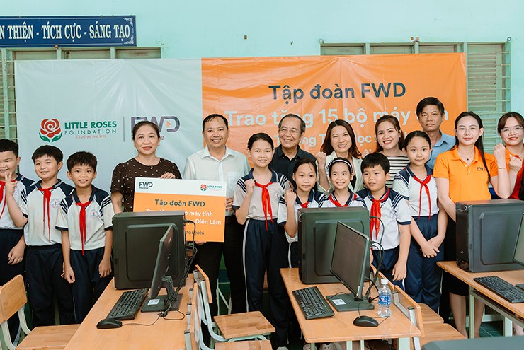 Tập đoàn FWD đồng hành phát triển giáo dục bền vững tại Khánh Hòa với gói hỗ trợ 1 tỷ đồng