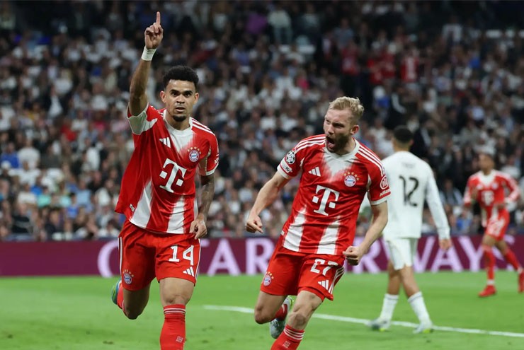 Tranh cãi Bayern ghi bàn thắng không hợp lệ, báo TBN mơ Real ngược dòng ở Đức