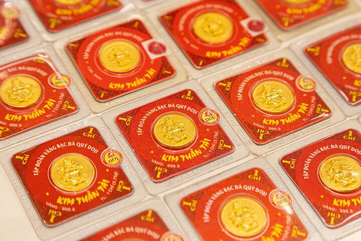 Giá vàng hôm nay bật tăng mạnh. (Ảnh: Minh Đức).