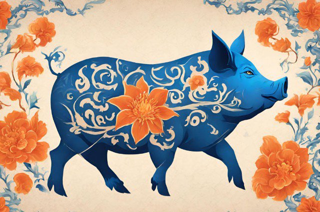 Phúc khí của con giáp Hợi không chỉ giúp bản thân thuận lợi mà còn lan tỏa đến gia đình. Ảnh minh họa