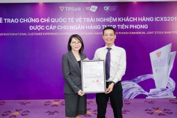 TPBank trở thành ngân hàng đầu tiên tại Việt Nam chinh phục được chứng chỉ Trải nghiệm khách hàng quốc tế ICXS2019