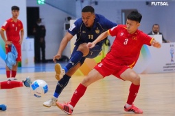 Trực tiếp futsal ĐT Thái Lan - Việt Nam: Chủ nhà liên tiếp ghi bàn (ASEAN Cup)