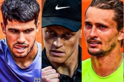 Sinner - Alcaraz đua nhau lập kỷ lục, phải cẩn trọng trước "kẻ phá bĩnh" Zverev