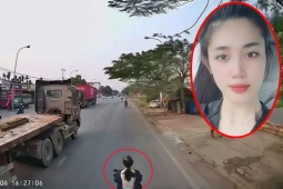 Cô gái kể phút hoảng loạn khi bị xe tải kéo lê cả trăm mét trên quốc lộ