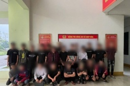 25 thanh thiếu niên vác dao 'phóng lợn' hỗn chiến náo loạn tuyến phố Bắc Ninh