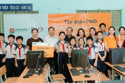 Tập đoàn FWD đồng hành phát triển giáo dục bền vững tại Khánh Hòa với gói hỗ trợ 1 tỷ đồng