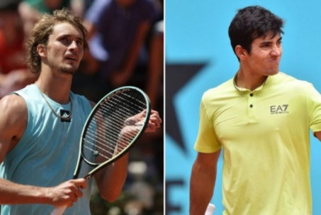 Tennis đỉnh cao Monte Carlo: Zverev tung hoành, Medvedev đấu "nảy lửa" Berrettini