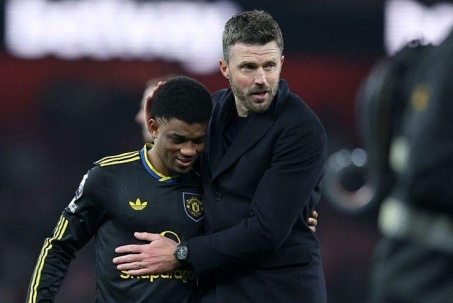 Amad ca ngợi Carrick mang "DNA của MU", ủng hộ làm HLV chính thức