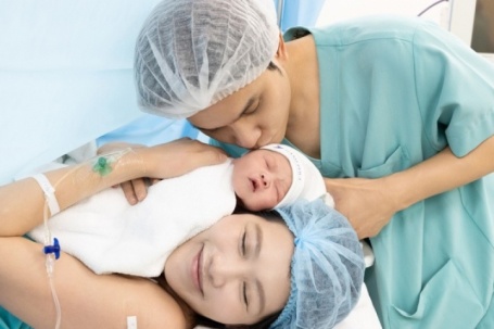 Quỳnh Châu sinh con trai