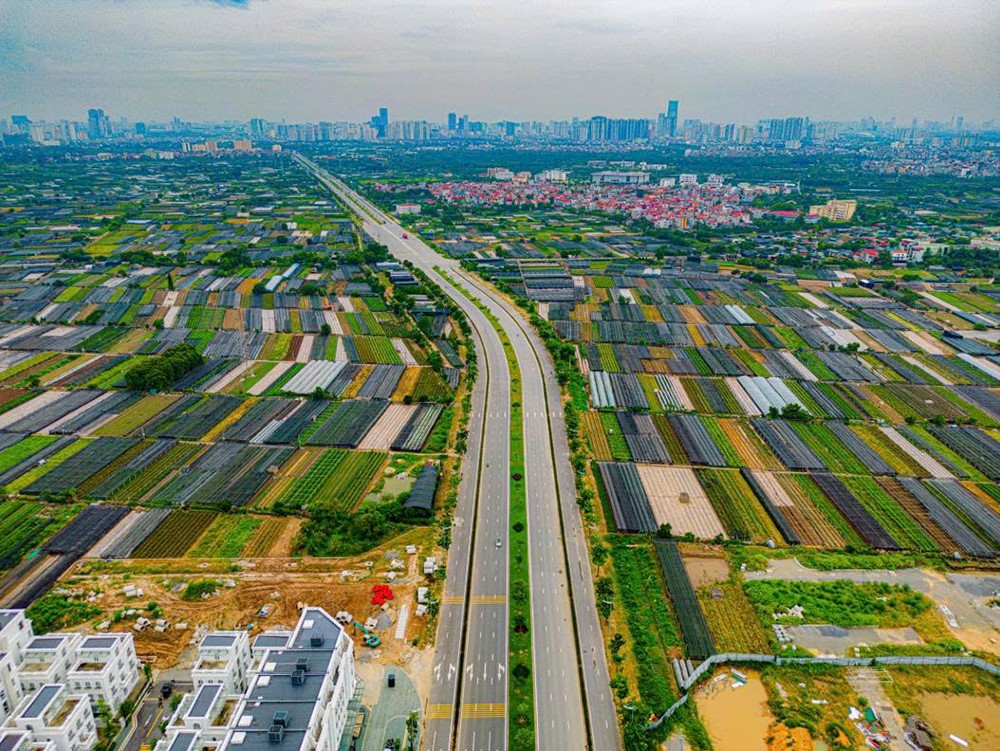 Đại lộ Tây Thăng Long thông xe toàn tuyến ngay trong năm nay (Ảnh: Cafef)