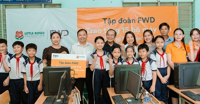 Tập đoàn FWD đồng hành phát triển giáo dục bền vững tại Khánh Hòa với gói hỗ trợ 1 tỷ đồng