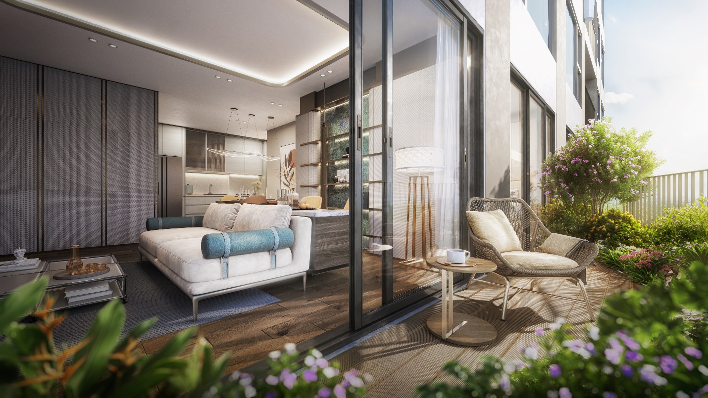 Căn hộ Forest Onsen với không gian hỗ trợ chăm sóc sức khỏe, nâng cao tinh thần