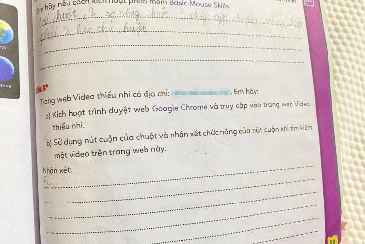 Sách có chứa đường link độc hại. Ảnh: MXH