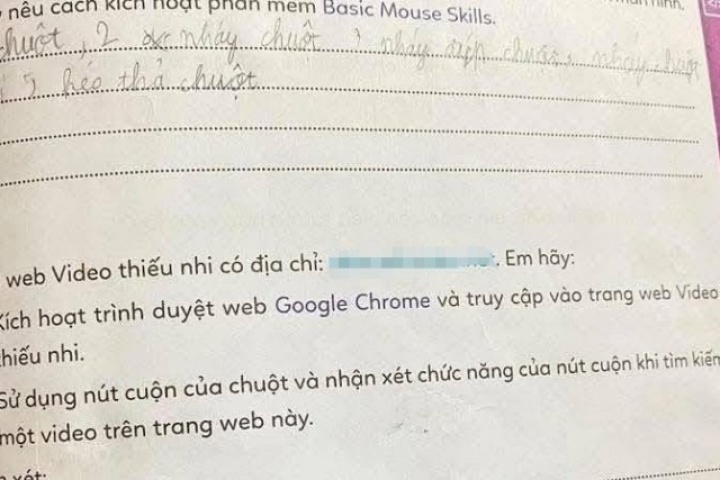 Chủ biên phản hồi về cuốn Tin học lớp 3 có đường link 'web đen'