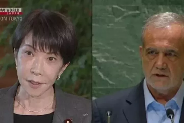 Thủ tướng Nhật Bản điện đàm với Tổng thống Iran