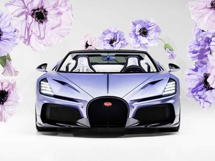 Đây là siêu phẩm Bugatti W16 Mistral làm riêng cho phái nữ