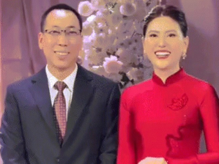 'Bà sui' U50 đẹp quý phái, hút 2,3 triệu lượt xem trong đám cưới ở Hà Nội