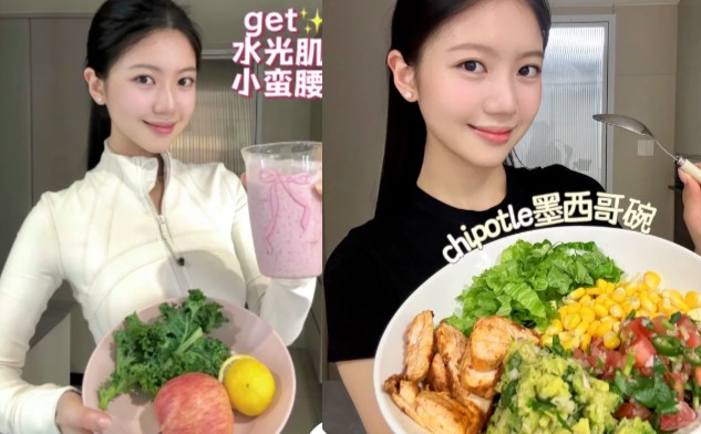 Susann cố gắng ăn nhiều loại rau củ trái cây trong các bữa ăn.