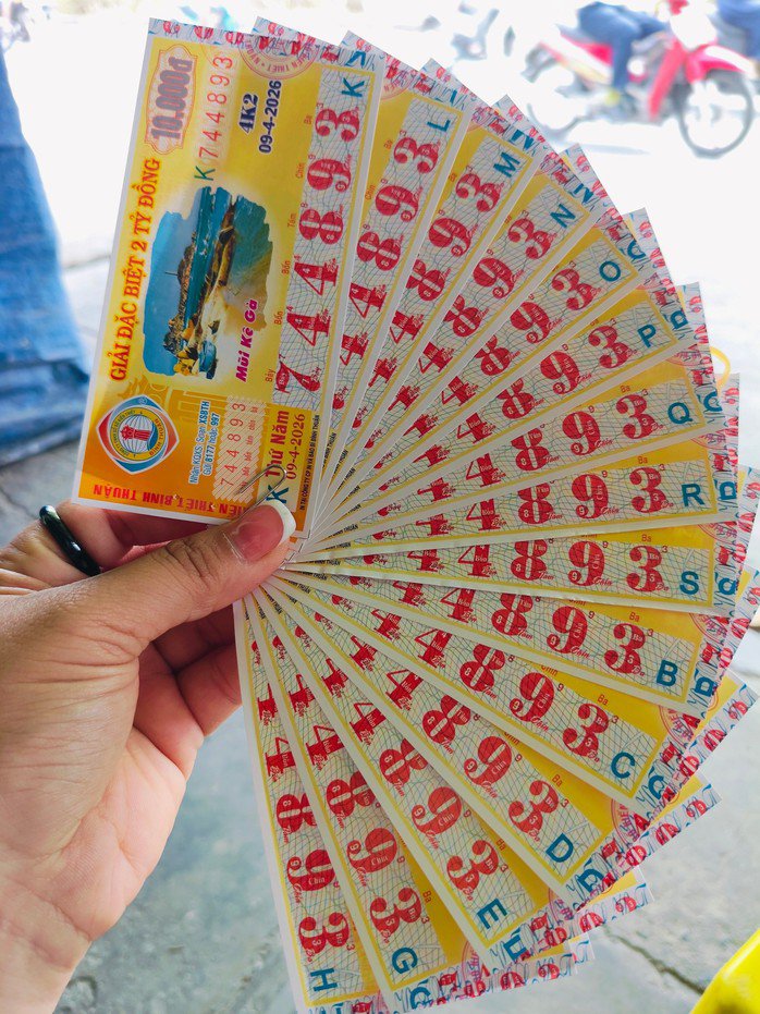 Xổ số miền Nam chiều 9-4 sẽ mở thưởng đối với vé số của 3 đài là Tây Ninh, An Giang và Bình Thuận. Ảnh: ĐLVS Thành Phát