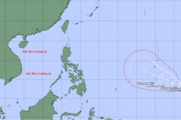 Xuất hiện áp thấp nhiệt đới dự báo mạnh lên thành bão, có vào Biển Đông?