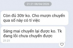Zalo một giám đốc sở ở Cà Mau bị hack, nhắn tin mượn tiền nhiều người