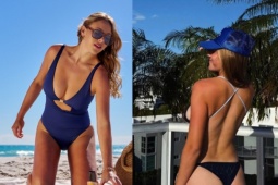 Mỹ nhân tennis "siêu vòng 1" khiến fan không nhận ra khi diện bikini táo bạo