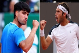 Video tennis Alcaraz - Etcheverry: Choáng váng set 2, bản lĩnh đúng lúc (Monte Carlo)