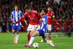 Trực tiếp bóng đá Porto - Nottingham Forest: Hiểm họa ở "Hang rồng" (Europa League)