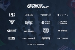 16 bộ môn thi đấu tại giải Esports Nations Cup 2026 đã được công bố