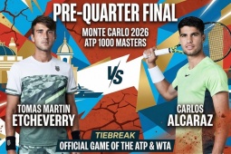 Trực tiếp tennis Alcaraz - Etcheverry: Bất ngờ khó xuất hiện (Monte Carlo)