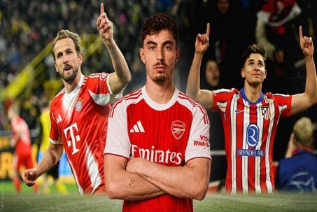 Alvarez “chào hàng” Barca bằng tuyệt phẩm, Kane - Havertz định đoạt đại chiến C1