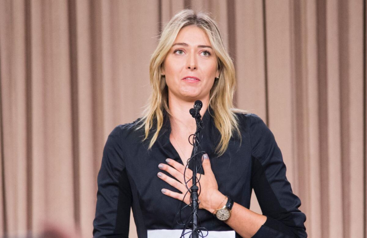 Khoảnh khắc Sharapova công bố mình dương tính doping khiến cô đánh mất đi một phần ánh hào quang