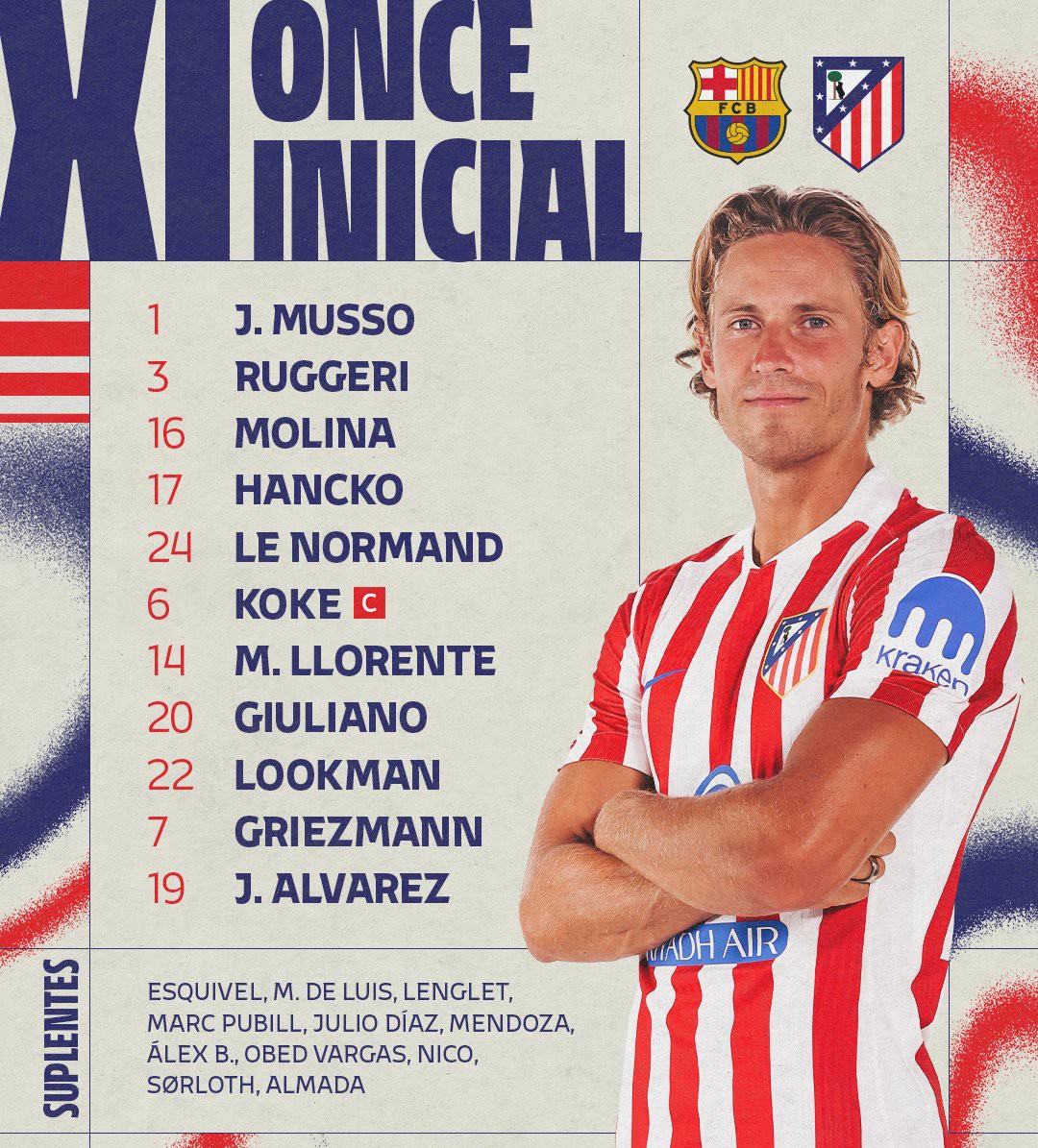 Trực tiếp bóng đá Barcelona - Atletico Madrid: Olmo phung phí cơ hội phút 90+3 (Hết giờ) - 2