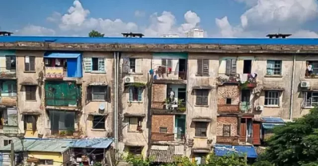 Tận thấy cuộc sống người dân tại các khu chung cư ‘chờ sập’