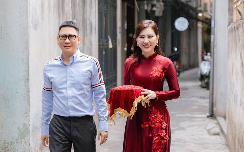 Một số khoảnh khắc ấn tượng của bà Hằng trong hôn lễ của con trai&nbsp;