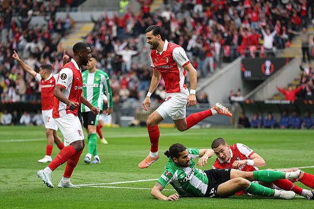 Grillitsch đưa Braga dẫn trước chỉ sau 5 phút