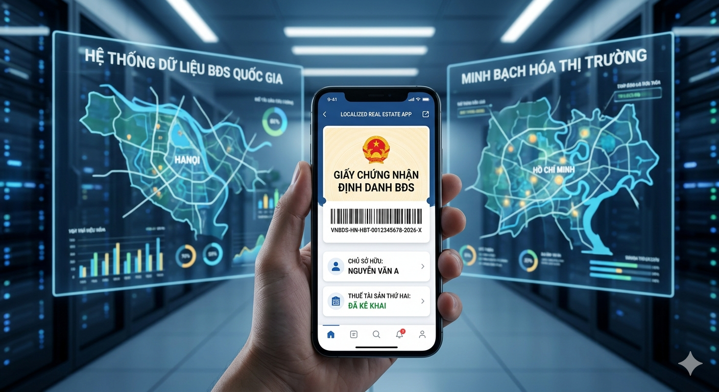 Bất động sản giờ đây đã có “tên tuổi - biển số” (Nguồn: Ảnh minh họa bởi A.I)