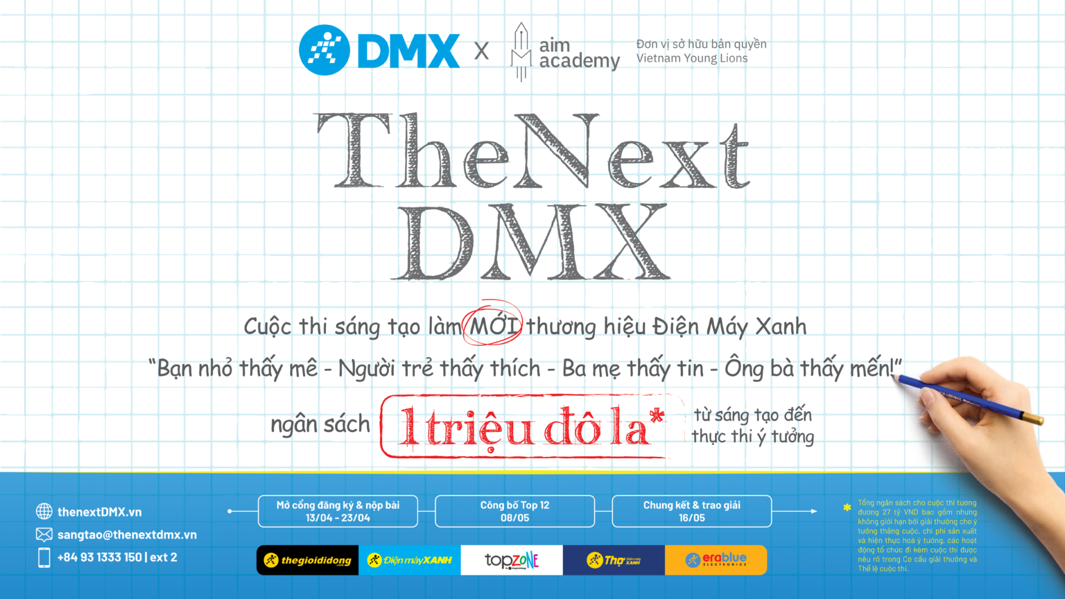 Đề bài chính thức được công bố vào tối ngày 8/4, ngay lập tức thu hút sự chú ý của đông đảo giới sáng tạo lẫn người tiêu dùng