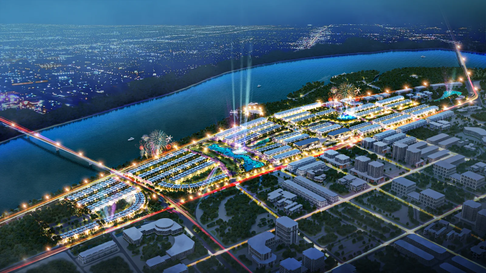 Phối cảnh toàn khu đô thị LICOGI 18 Riverside (Ảnh: LICOGI 18 Riverside)